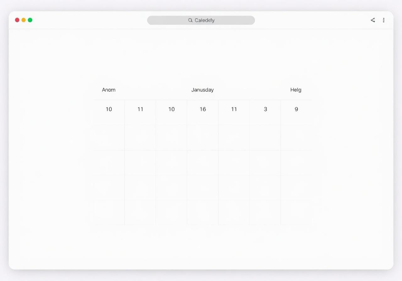 Generic booking page example
